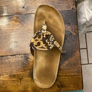 RIGHT ONLY! Tory Burch snake Miller cloud. EUC